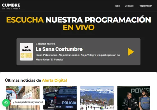 Amcumbre.com Cover